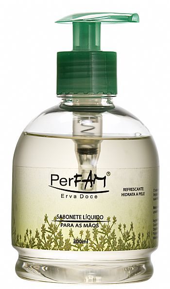 SABONETE LIQUIDO PARA AS MÃOS ALOE VERA  E ERVA DOCE
